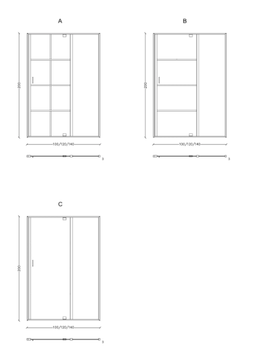SHELL 2 - Niche glass shower cabin with pivot door by Park Avenue - view 3